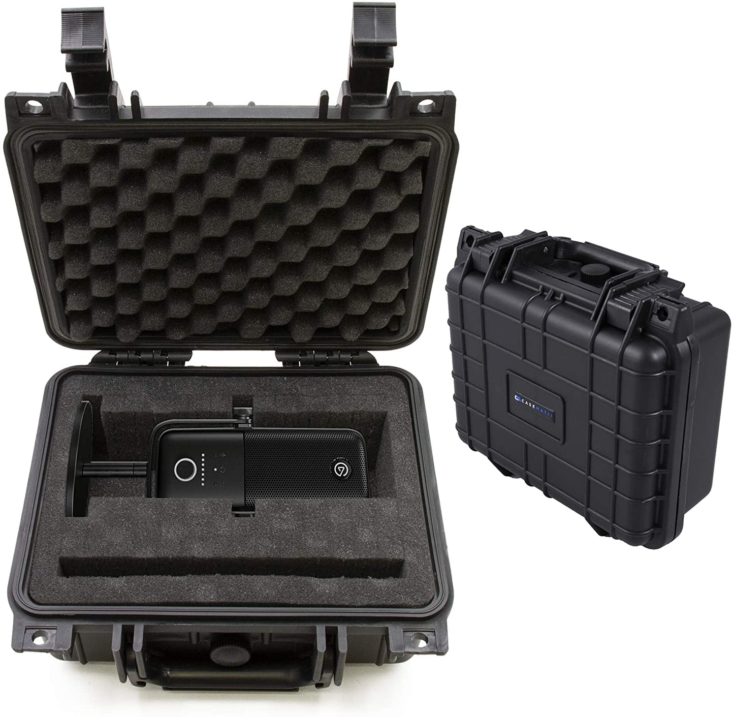 Travel Case Compatible with Elgato Wave 1 & Elgato Wave 3 USB Microphone and Accessories - Hard Shell Waterproof Condenser Microphone and PC Microphone Travel Case for Streaming Microphone