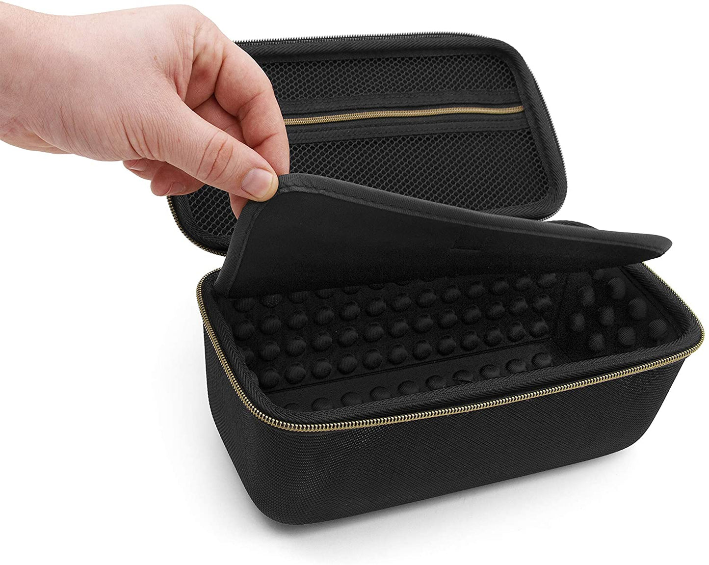 Travel Case Compatible with Rode PodMic Dynamic Microphone, Shure MV7 XLR and Other Cardioid Condenser Microphones & Accessories