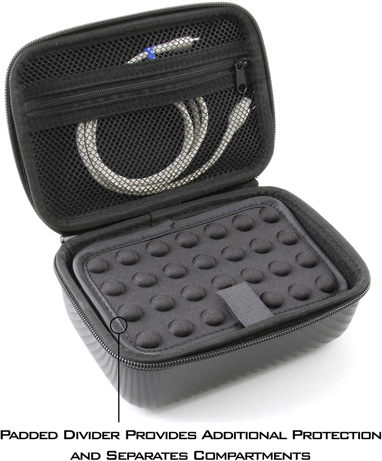 Travel Case Compatible with Elgato Stream Deck and Adjustable Stand, Game Capture HD60, Chat Link and Video Game Accessories - Case Only