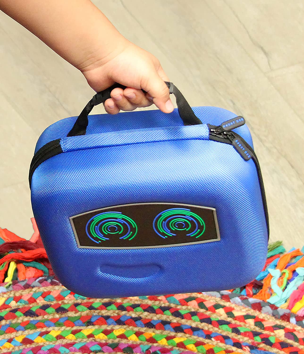 CASEMATIX Robot Case Compatible with 4 Ninja Bots Battle Bots and Ninja Toys Accessories, Includes Case Only