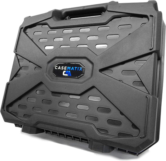 Hard Shell Travel Case Compatible with Eachine Racer 250 FPV Drone - Durable Protection with Customizable Foam & Padlock Security - Made in USA