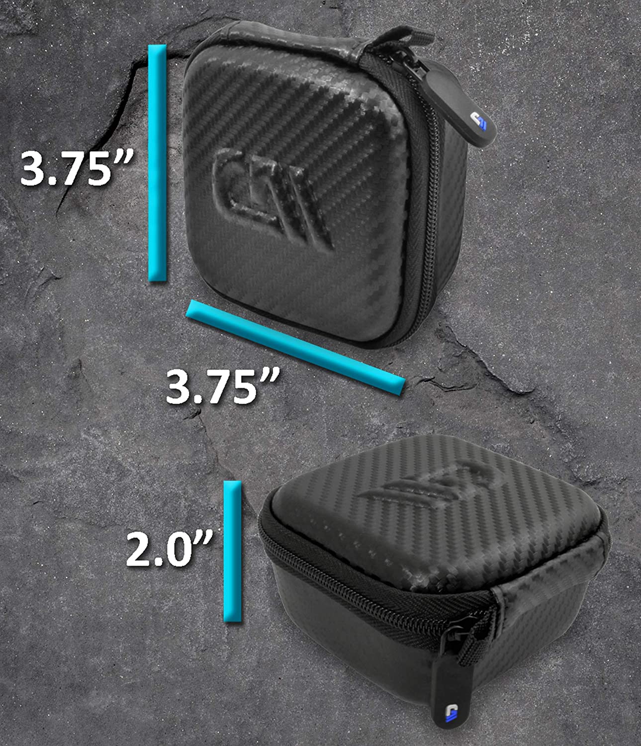 Clip On Diskus Asthma Inhaler Medicine Travel Case for Children and Adults to Protect Advair, Flovent and Serevent Dry Powder Medication