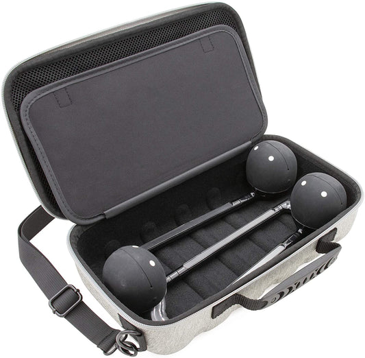 Travel Case Compatible with up to 3 Otamatone Regular or Neo Instruments - Travel Case with Shoulder Strap and Accessory Storage, Case Only