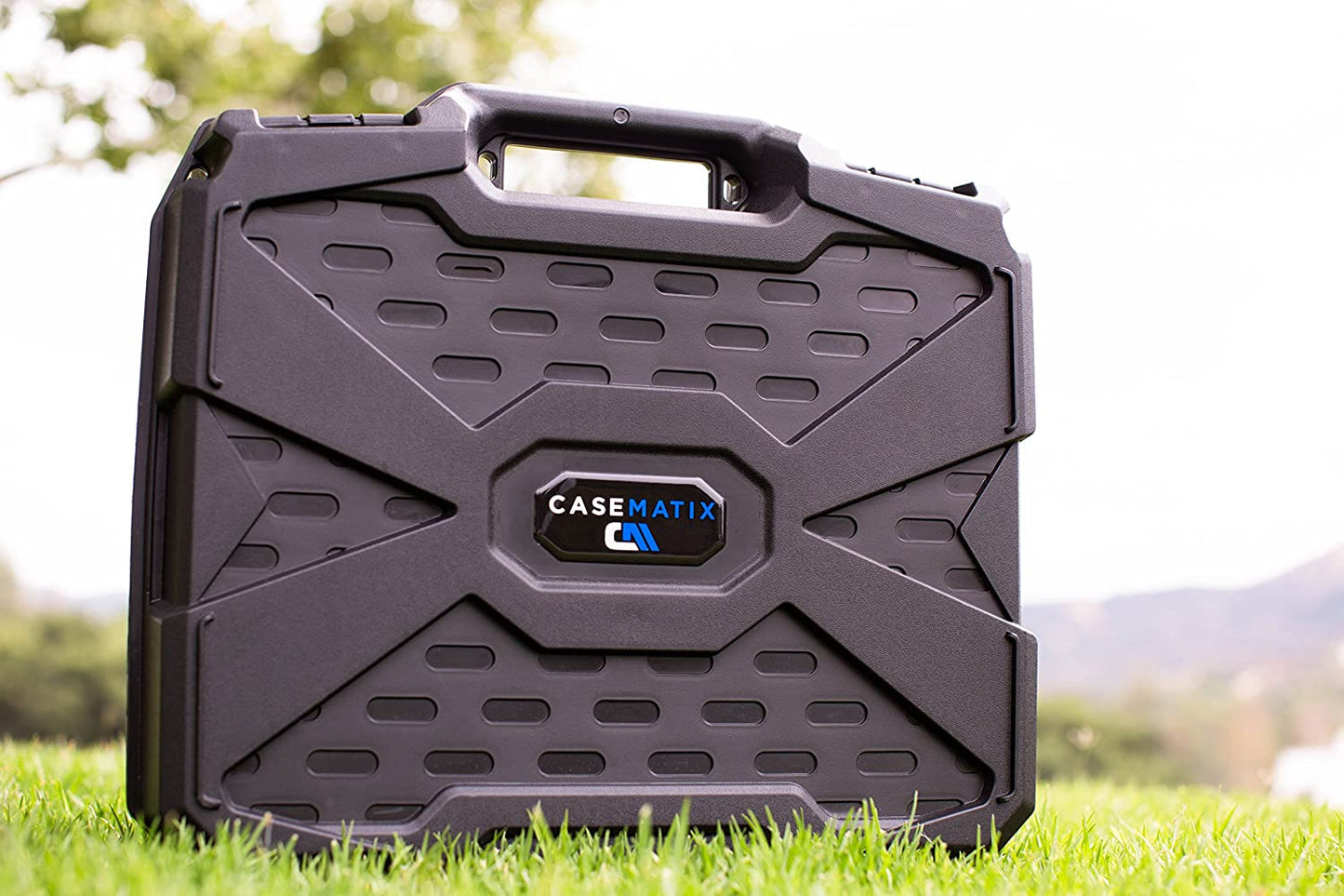 Rugged Hard Case Compatible with DJI Mavic Pro 2 Drone or DJI Mavic 2 Zoom and Accessories in Green Foam, Includes Case Only