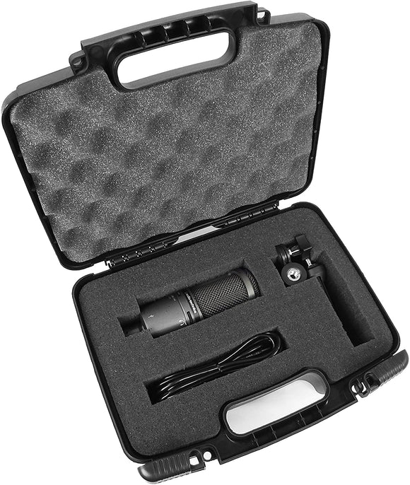 CASEMATIX Condenser, Capsule, Tube & Studio Microphone Case Compatible with MXL Genesis, V67G, V69, 770, 990, 550, 551, 440, 4000, 5000, V67, V87