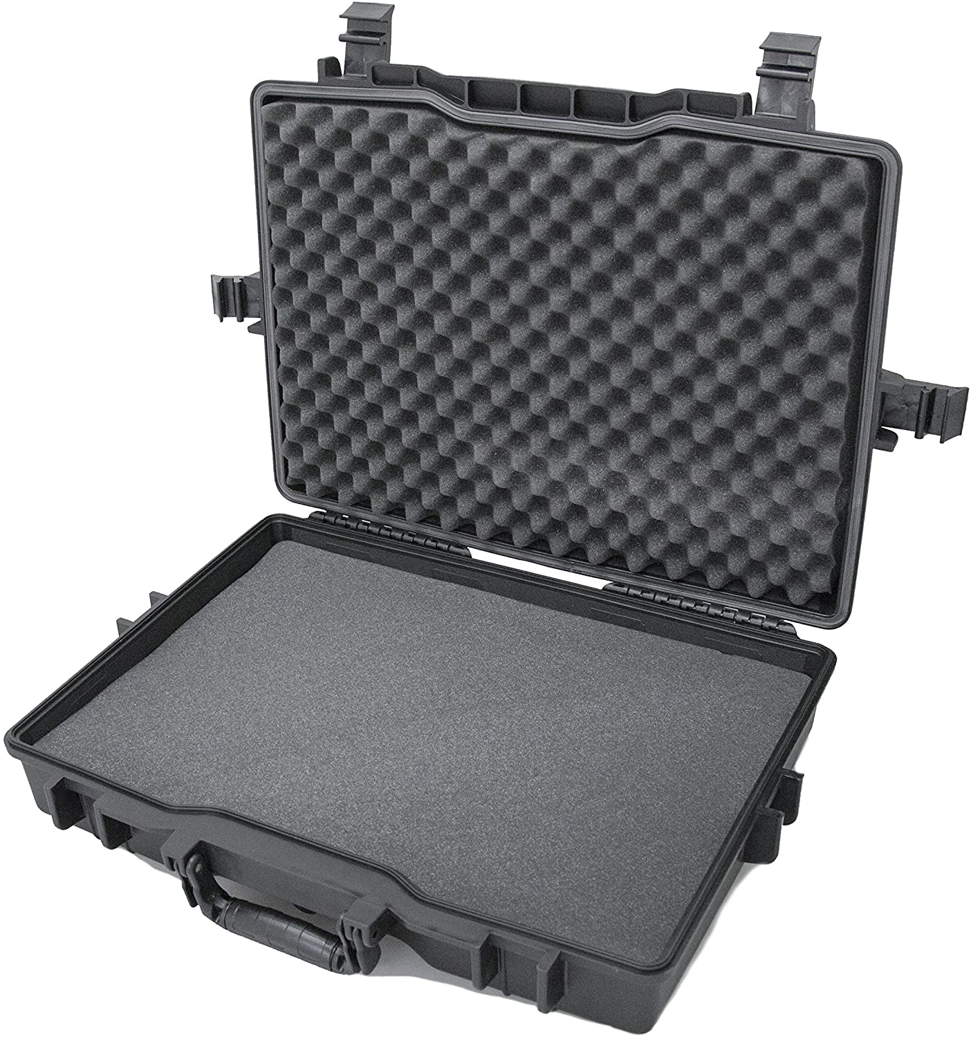 Waterproof Laptop Case Compatible with 15.6-17.3" ASUS ROG Gaming Laptops - Hard Shell Protection with 4-Layer Foam System & Folding Handle