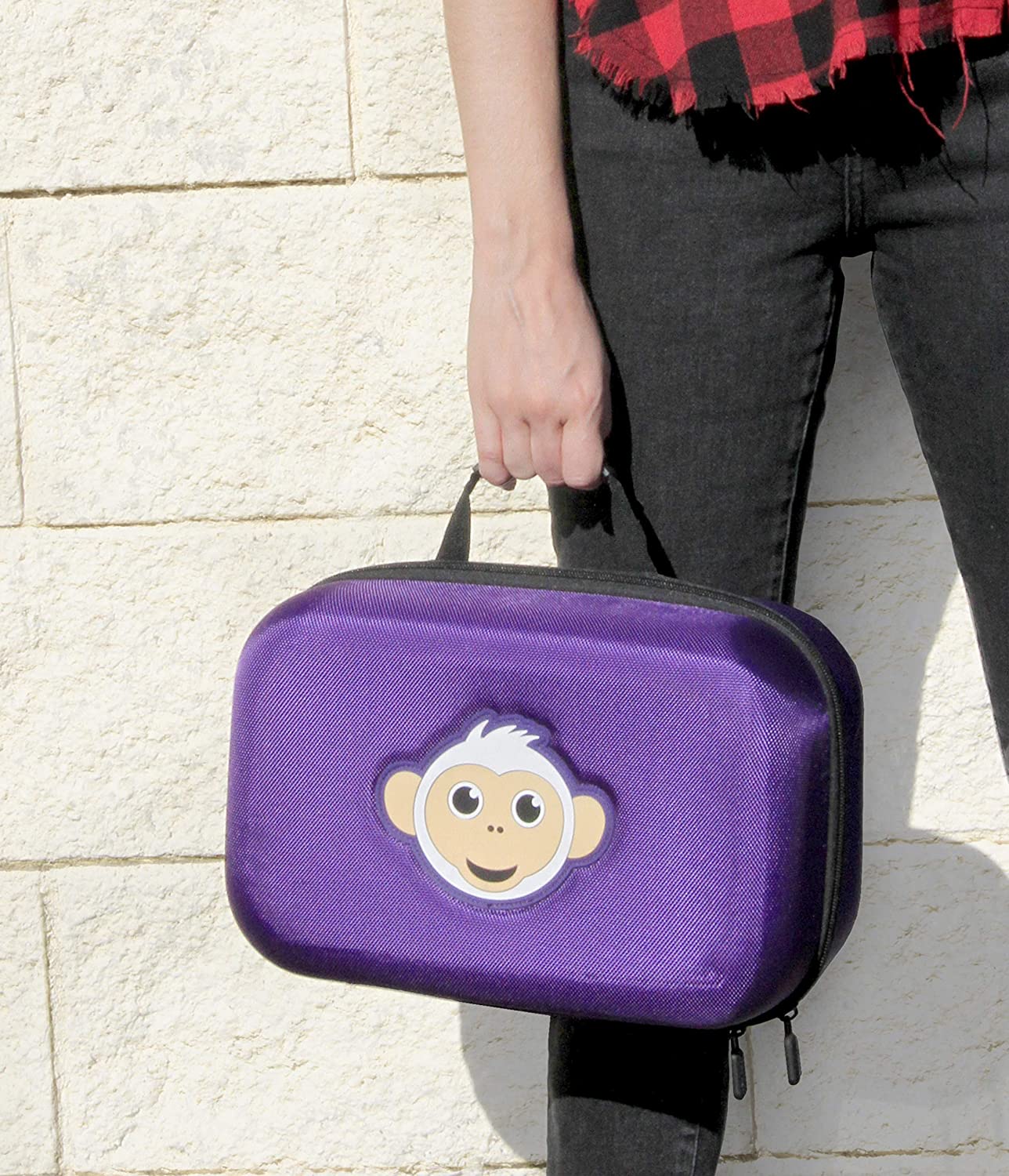Doll Travel Case Compatible with Rainbow High Dolls and Rainbow Surprise Hair Studio - Protective Carrier with Handle for Dolls