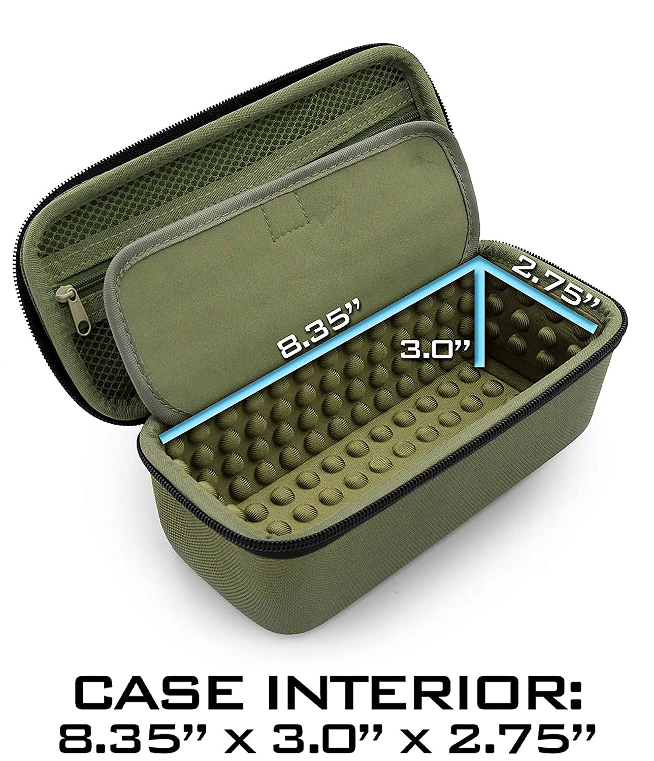 Cordless Clipper Case for Babyliss Hair Clippers, Hair Buzzers, Trimmers and More - Travel Case for Clippers and Hair Cutting Supplies