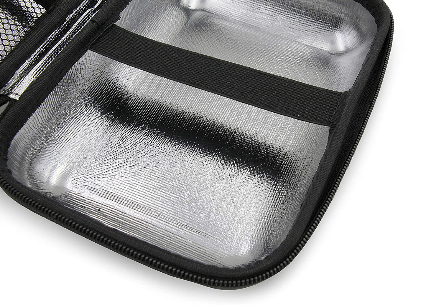 8" Insulated Asthma Inhaler Medicine Travel Bag Case for Adults and More, Fits Inhaler Spacer, Masks, and More Allergy Medicine, Case Only