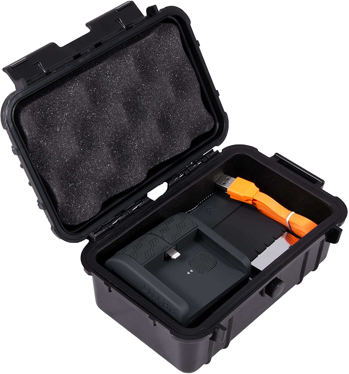 Waterproof Travel Case Compatible with Prynt Pocket iPhone Photo Printer - Complete Organization with Dedicated Compartments - Case Only