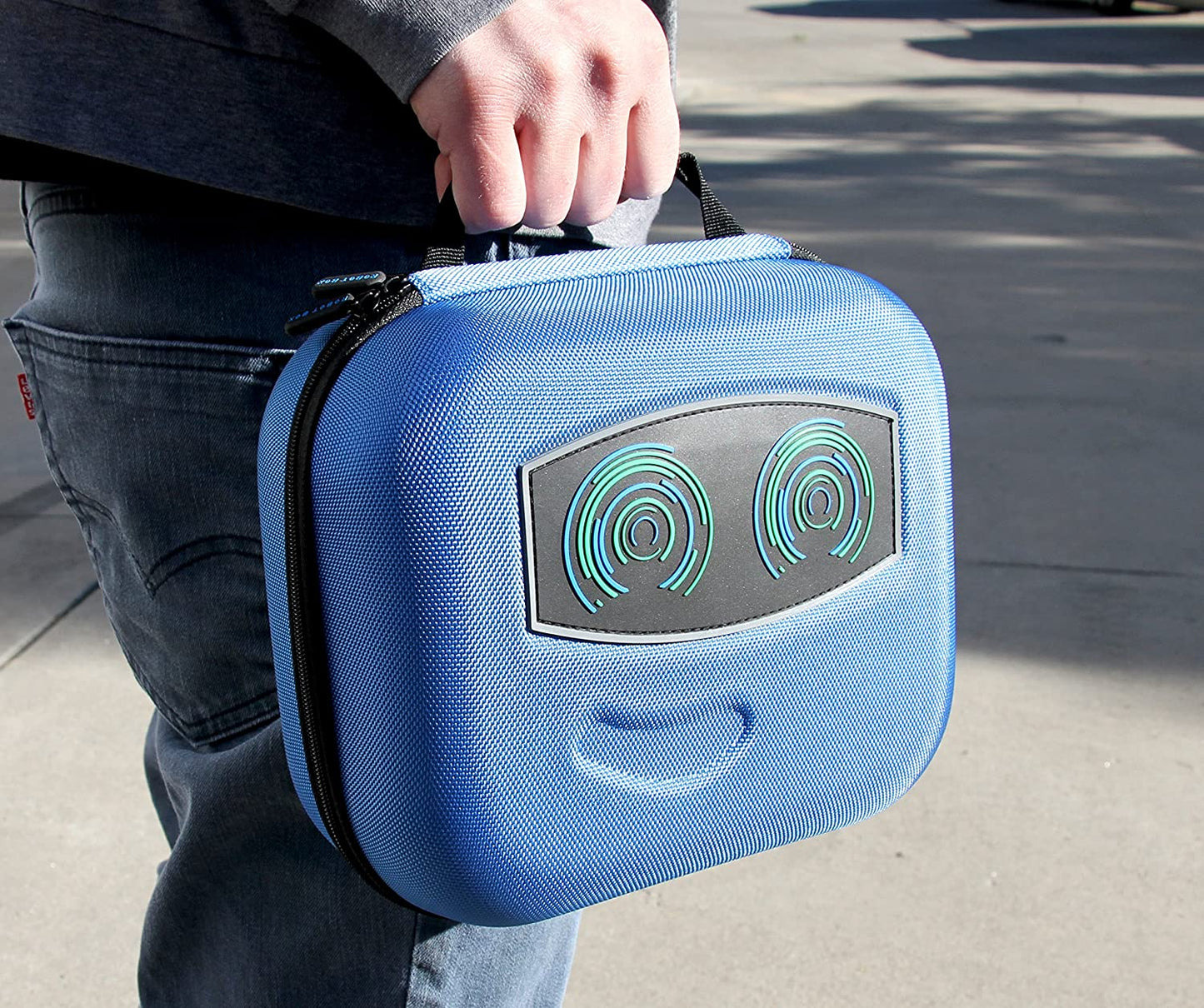 CASEMATIX Robot Case Compatible with 4 Ninja Bots Battle Bots and Ninja Toys Accessories, Includes Case Only