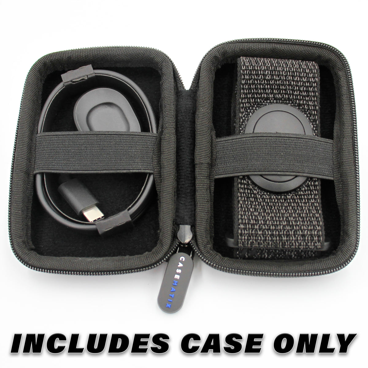CASEMATIX Clip On Carry Case Compatible With Peloton Heart Rate Monitor