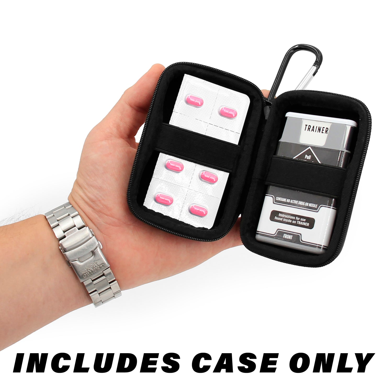 Protective Carrying Case Compatible with Auvi Q Devices, Includes Case Only