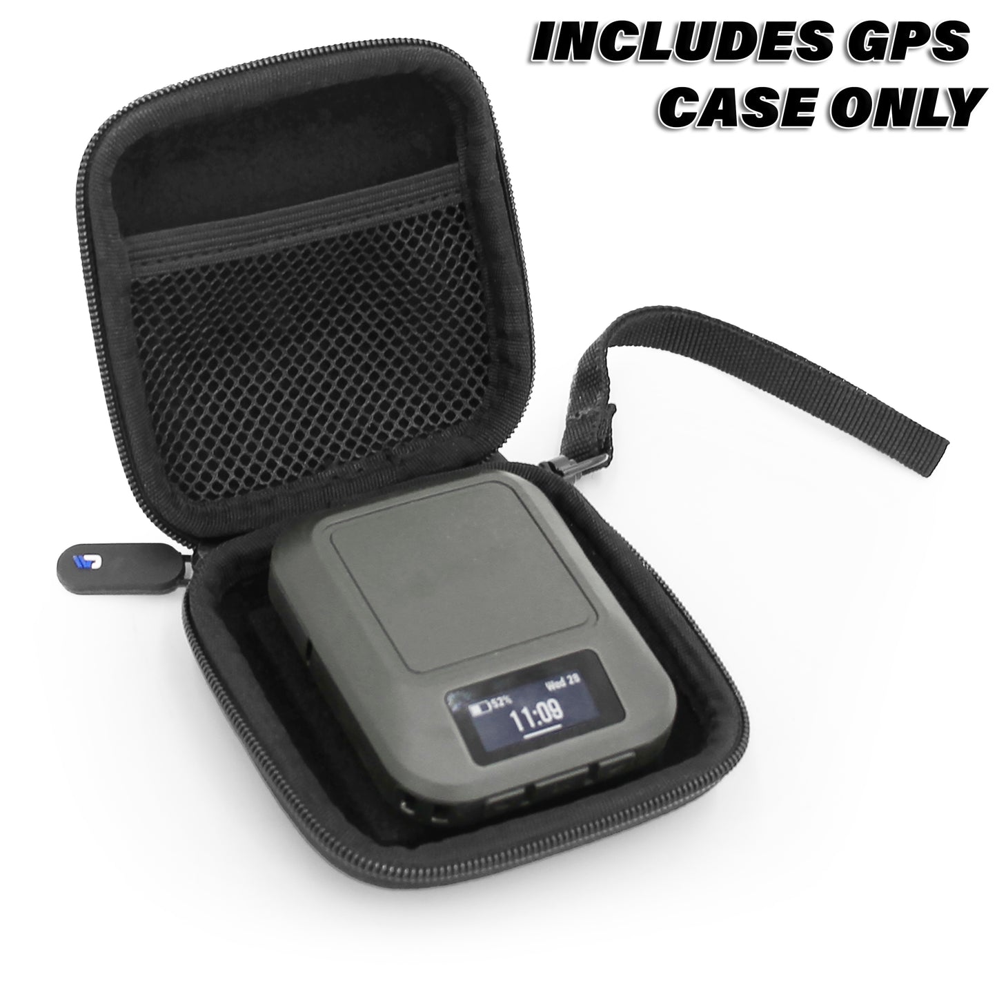Electronics Case Compatible with Garmin inReach Messenger Satellite Communicator - Small Carrying Case for Handheld Marine GPS Only