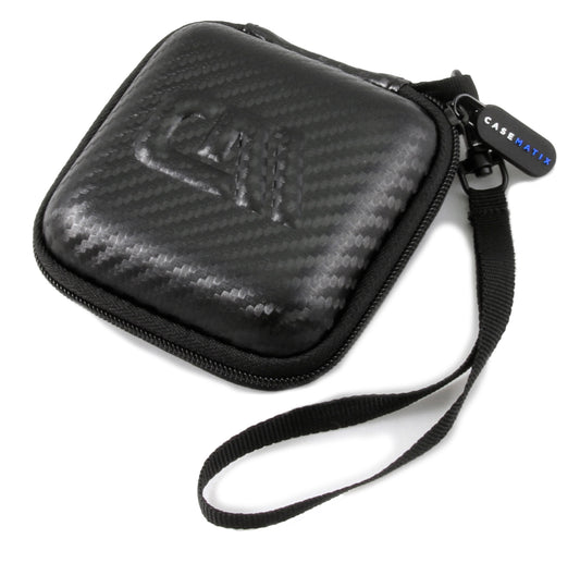 3.5" Hard Shell EVA Travel Case with Wrist Strap - Fits Accessories up to 3" x 3" x 1.2"