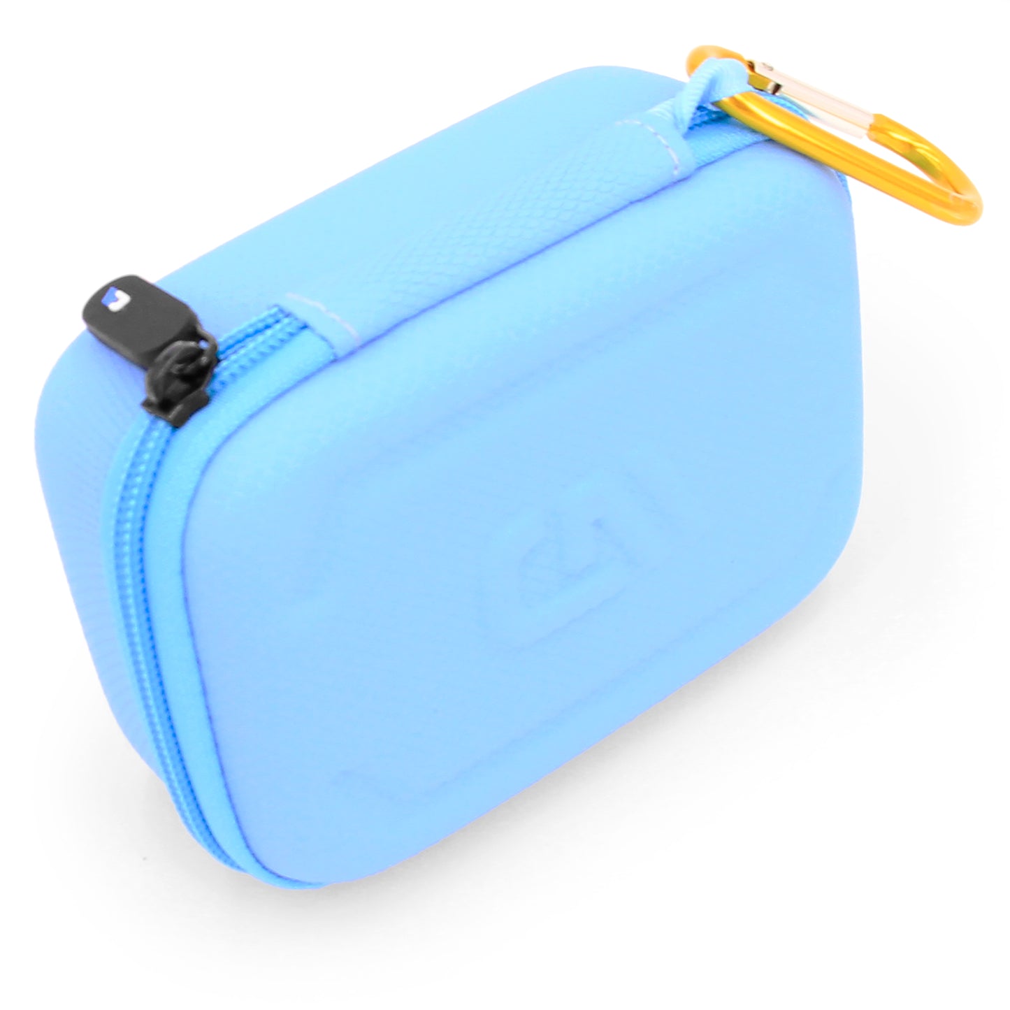 Travel Dice Case and Dice Holder for RPG Dice with Padded Interior Divider and Wrist Strap - Hard Shell Protective Dice Box