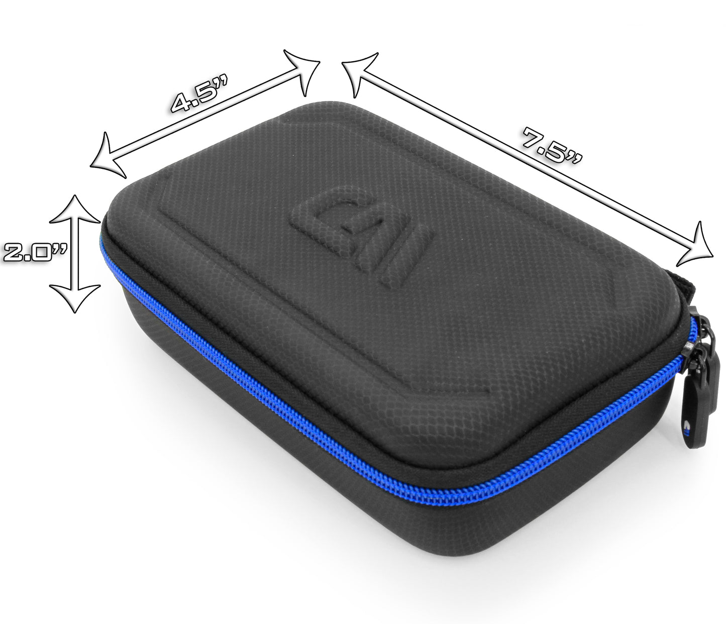 Travel Case Compatible with Analogue Pocket Handheld Game Console, Gaming Flash Cartridges, Charge Cable and More in Custom Foam - Case Only