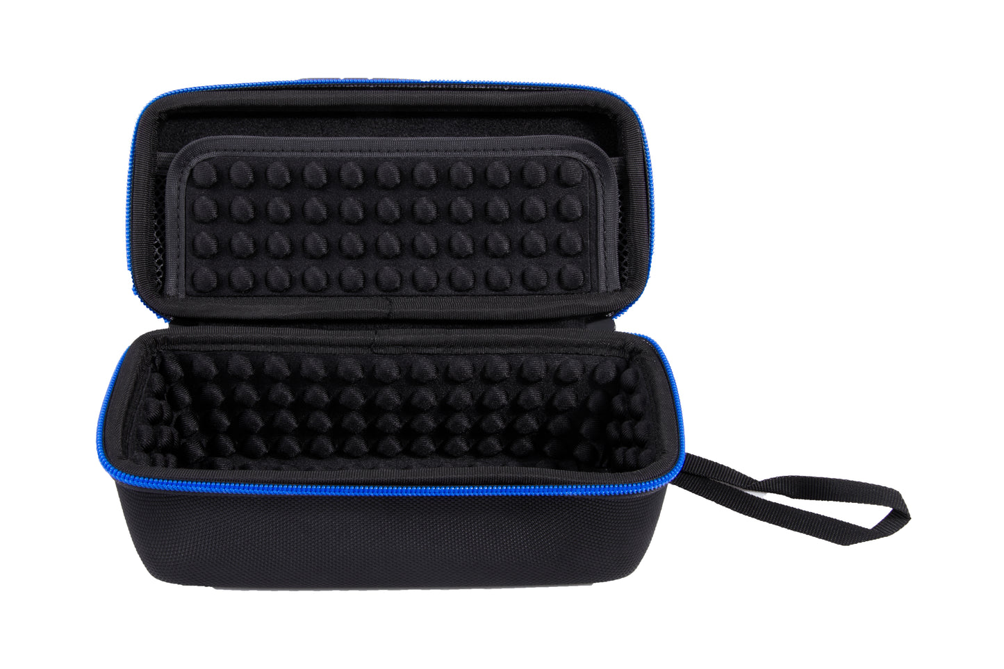 8.5" Hard Shell EVA Travel Case with Wrist Strap and Padded Divider - Fits Accessories up to 7.4" x 2.7" x 2.7"