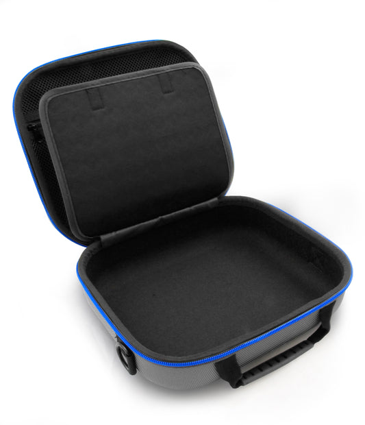 9.5" Hard Shell EVA Travel Case with Shoulder Strap and Padded Divider - Fits Accessories up to 8.5" x 7.5" x 2.5"