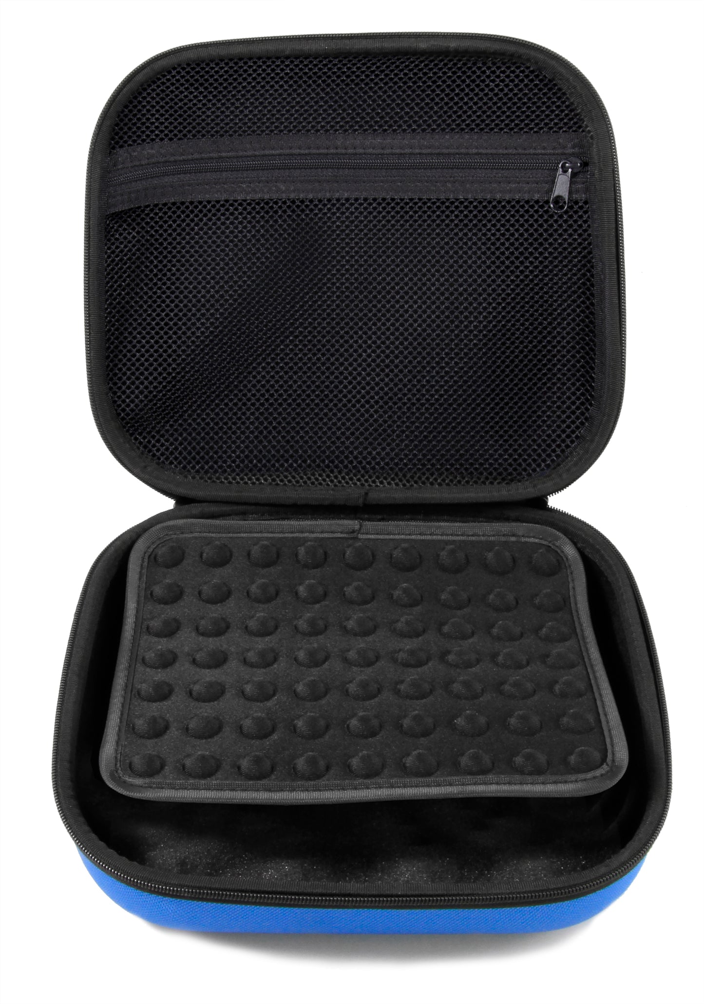 Blue Toy Case Compatible with 4 VTech KidiGo NexTag Game System Arm Units and Accessories - Includes Travel Case Only