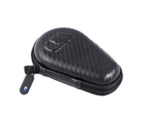 CASEMATIX 4.75" Hard Shell EVA Travel Case with Carabiner Clip - Fits Accessories up to 4.25" x 1-2.25" x 0.9"