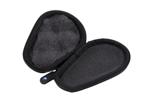 4.75" Hard Shell EVA Travel Case with Carabiner Clip - Fits Accessories up to 4.25" x 1-2.25" x 0.9"