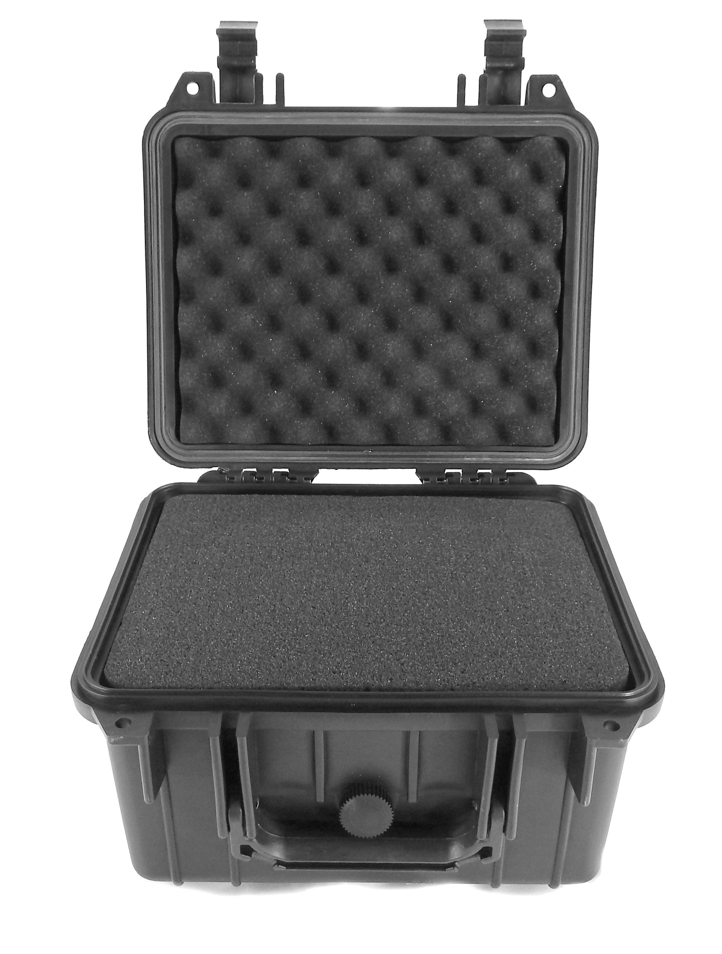 10" Waterproof Hard Travel Case with Padlock Rings and Customizable Foam - Fits Accessories up to 8.5" x 6" x 3.25"