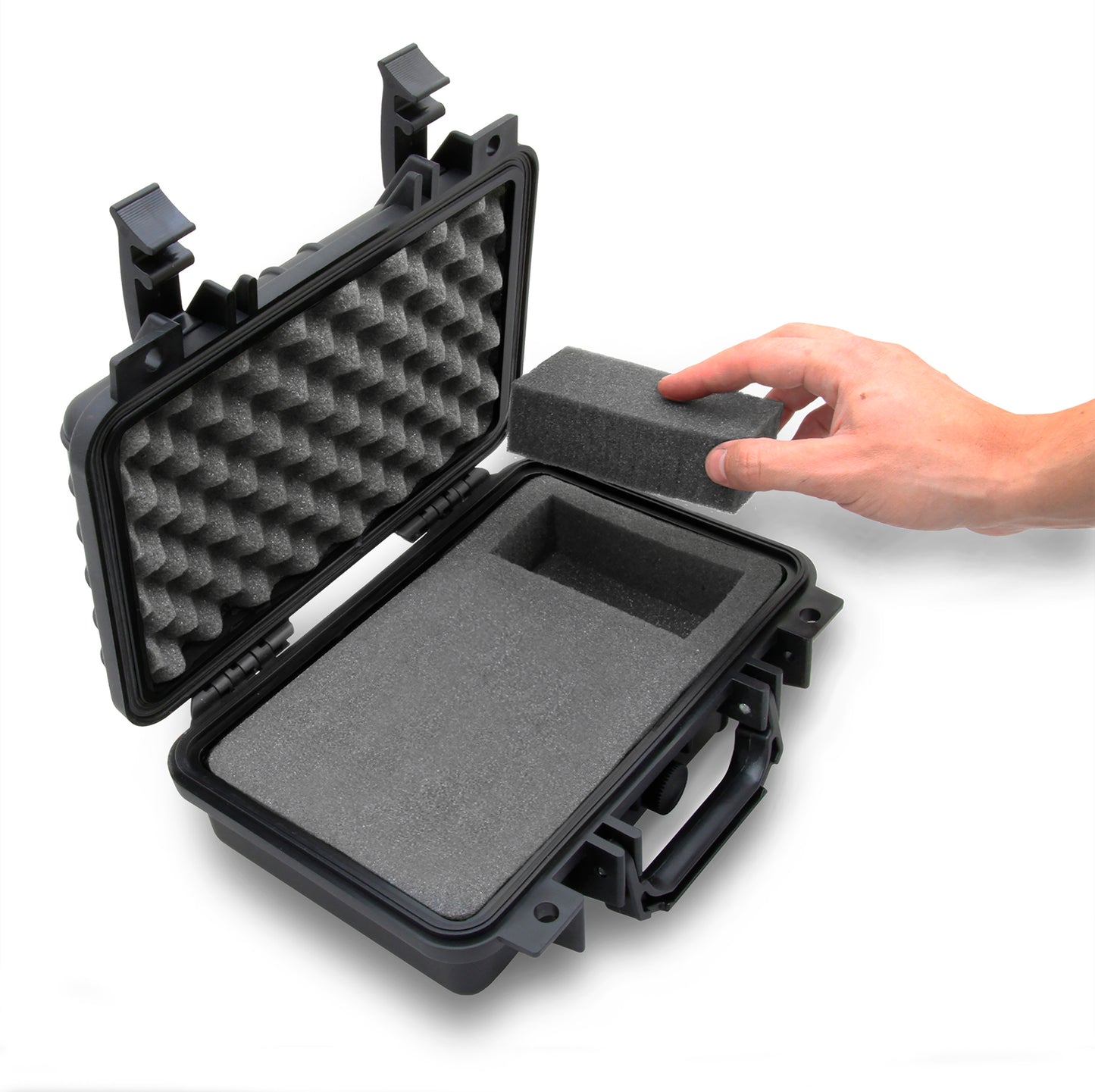 12" Microphone Case for Rode Procaster, Behringer Mic, MXL Microphones, Nady, Shure and More Broadcast Vocal Podcasting Mics up to 9"