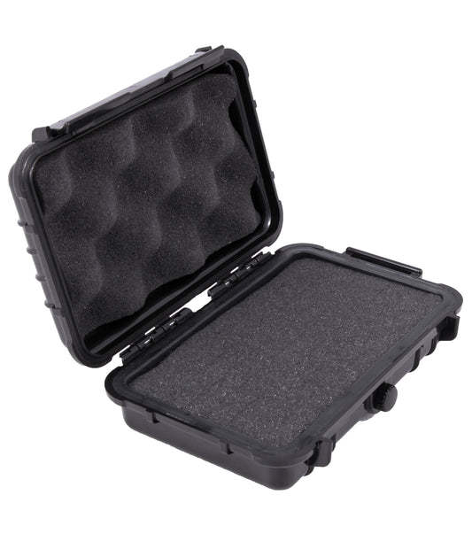 7.4" Waterproof Hard Travel Case with Customizable Foam - Fits Accessories up to 6.3" x 3.75" x 1.25"