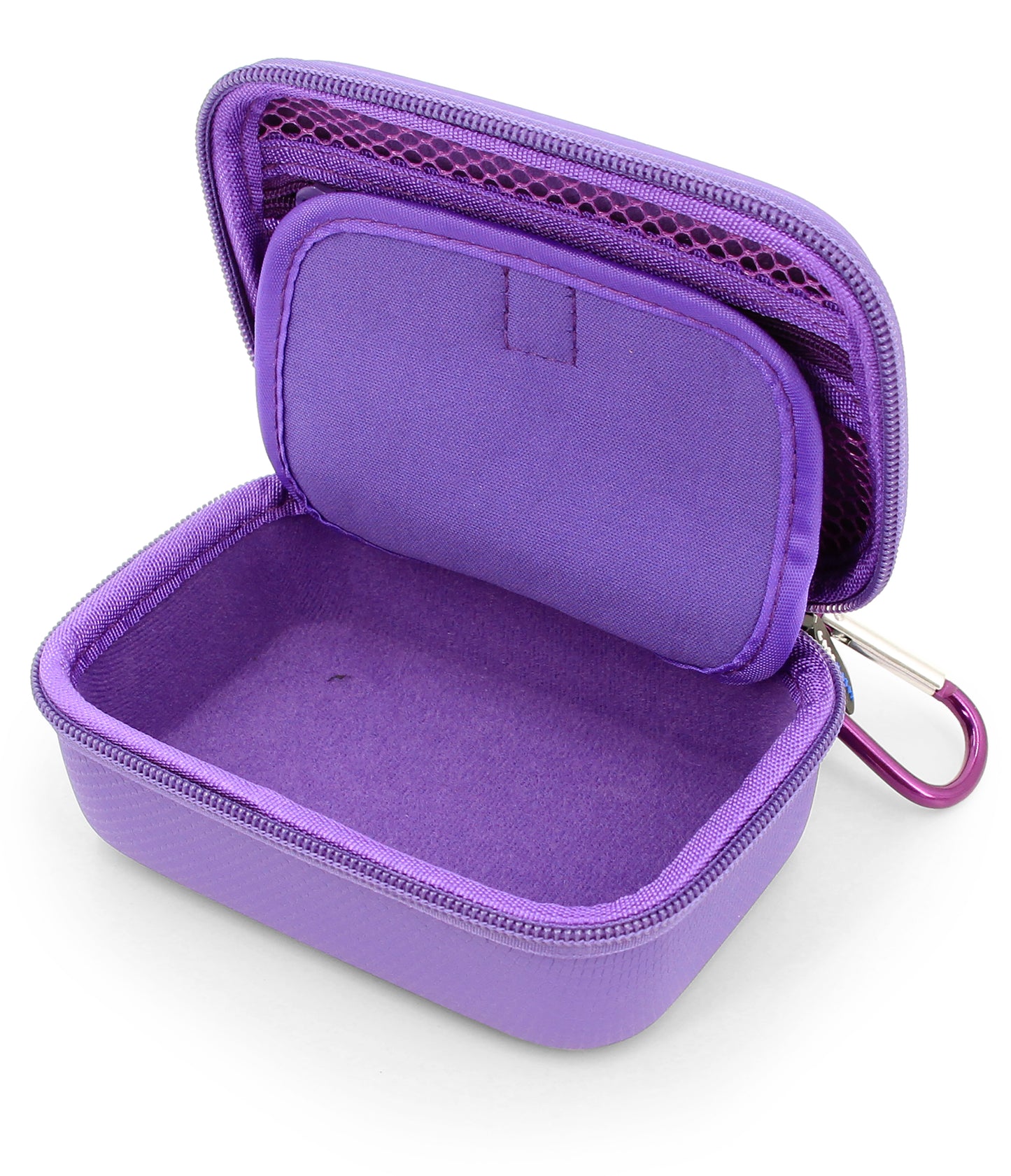 Travel Case Compatible with Beyblade Burst Battling Top Game Pieces and Accessories with Wrist Strap and Padded Divider Up to 4.75 Inches