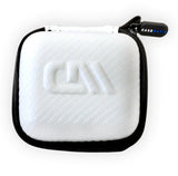 CASEMATIX 3.5" Hard Shell EVA Travel Case with Wrist Strap - Fits Accessories up to 3" x 3" x 1.2"