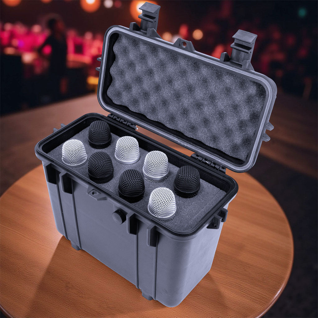 Professional Microphone Cases | Hard Shell Protection | Custom Foam ...
