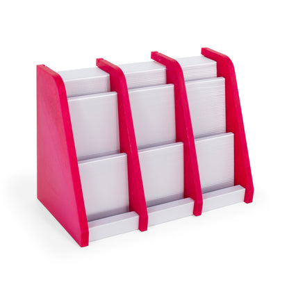 Game Holder Display Stand Compatible With Gameboy Color and Original Gameboy Cartridges, Sturdy Game Organizer Securely Holds 9 Game Boy Games