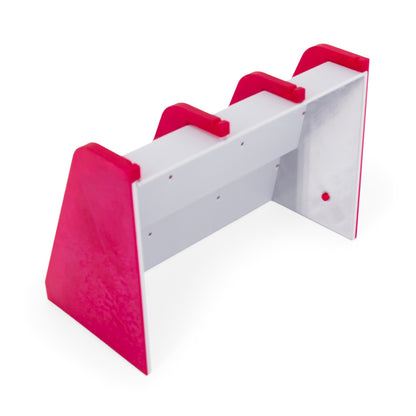 Game Holder Display Stand Compatible With Gameboy Color and Original Gameboy Cartridges, Sturdy Game Organizer Securely Holds 9 Game Boy Games