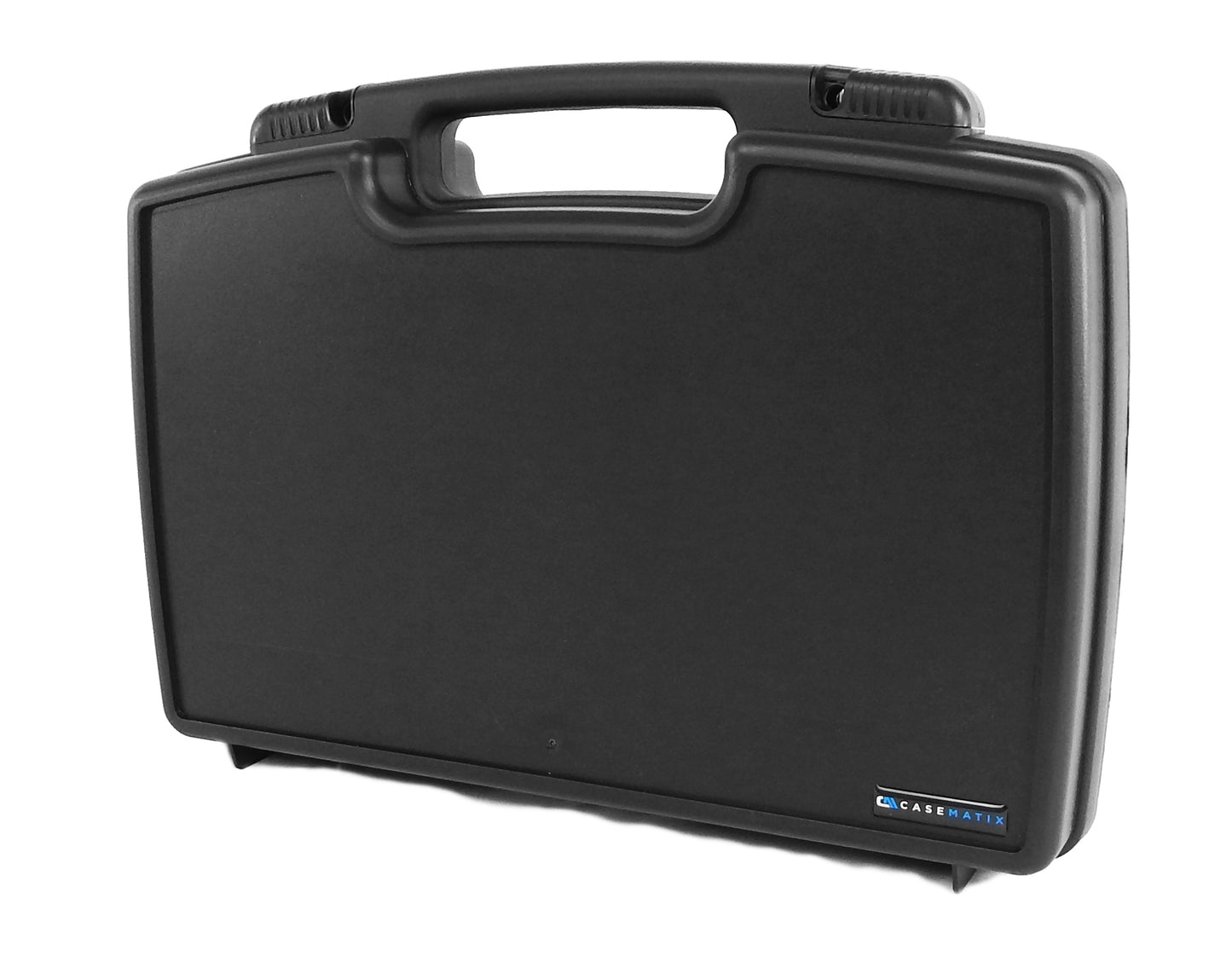 Travel Case Compatible with Audio-technica AT-SB727 Portable Turntable Sound Burger Vinyl Record Player - Includes Customizable Foam Carrying Case Only with Carry Handle