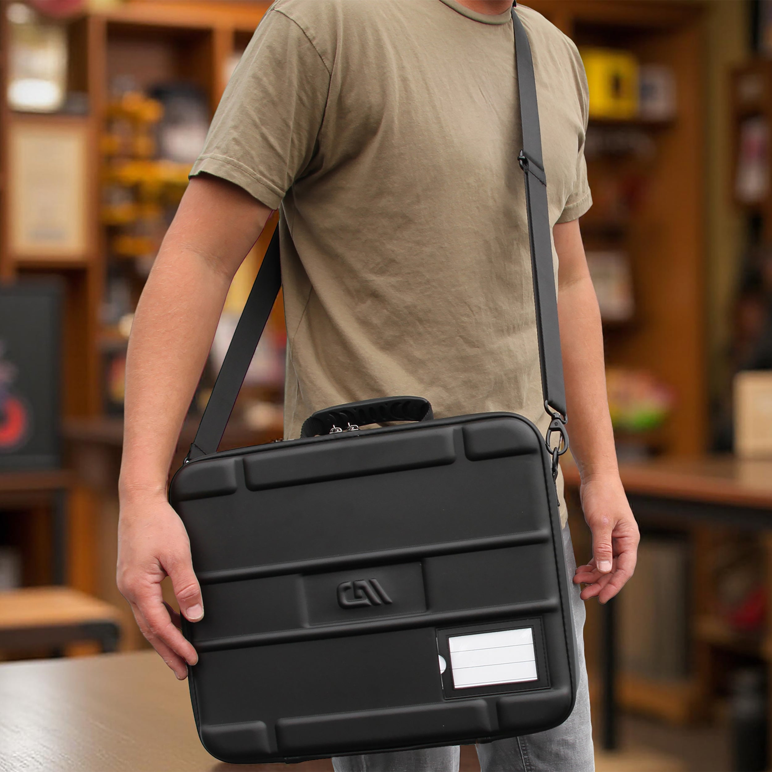 CASEMATIX 144 Slot Miniature Storage Case with Four Custom Foam