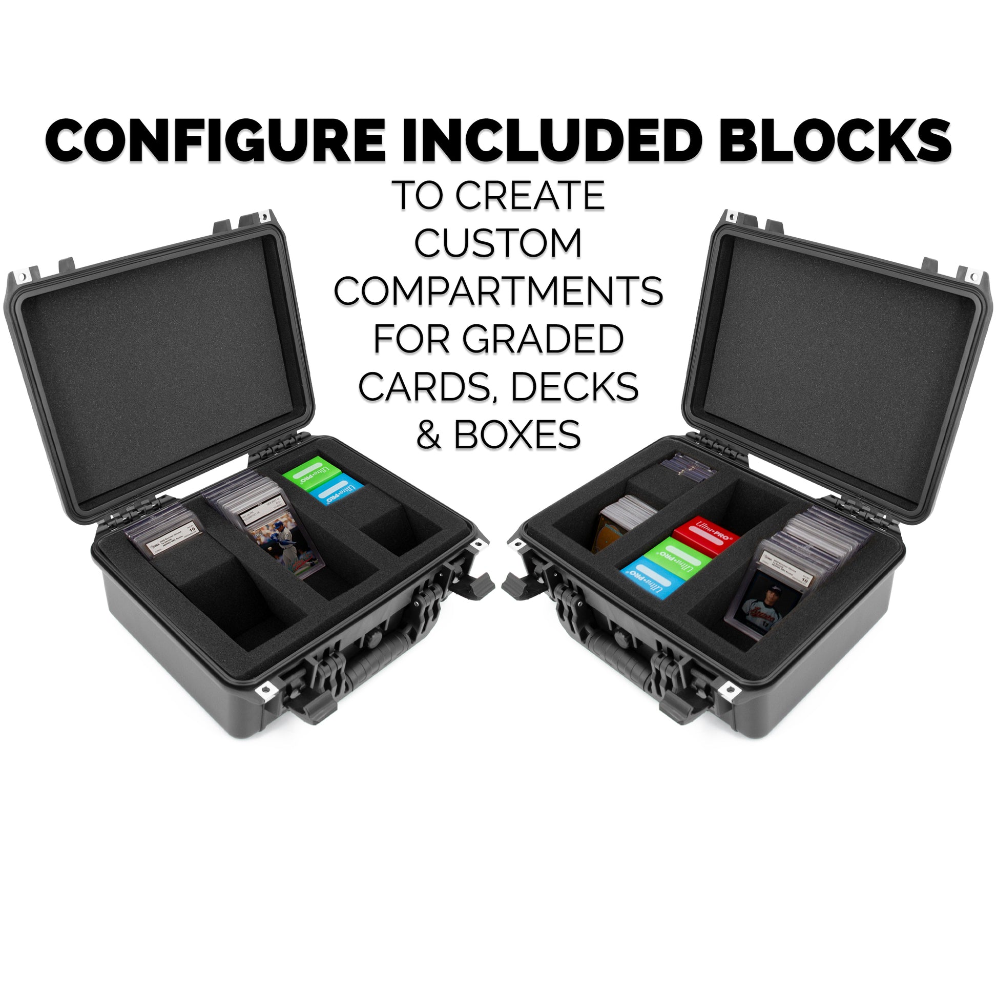 casematix graded card case Graded Card Case | Holds 40 PSA & BGS Cards