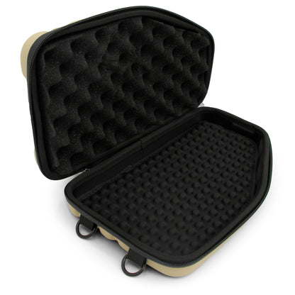 Locking Pistol Case Fits Small to Large 9mm Pistols with Room For Extra Clips and Attachments - Premium Handgun Case with Lock Zippers