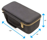 CASEMATIX Carry Case Compatible with LG xboom Grab Portable Bluetooth Speaker Signature Sound by will.i.am and Charging Audio Accessories - Case Only