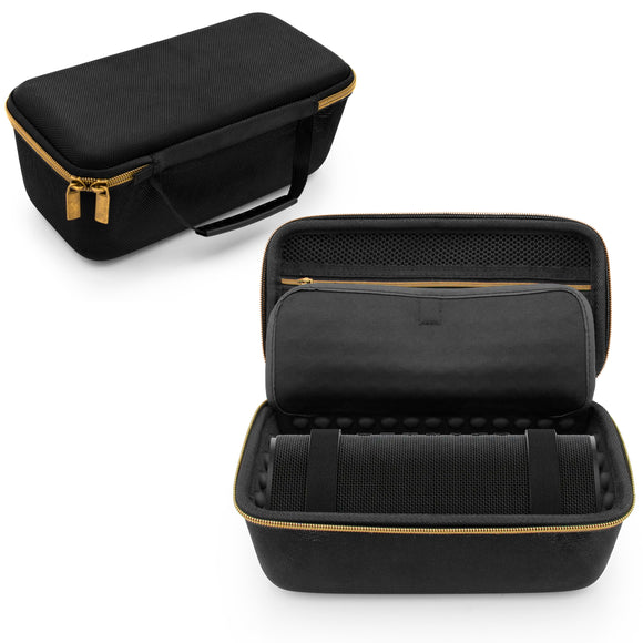 CASEMATIX Carry Case Compatible with LG xboom Grab Portable Bluetooth Speaker Signature Sound by will.i.am and Charging Audio Accessories - Case Only