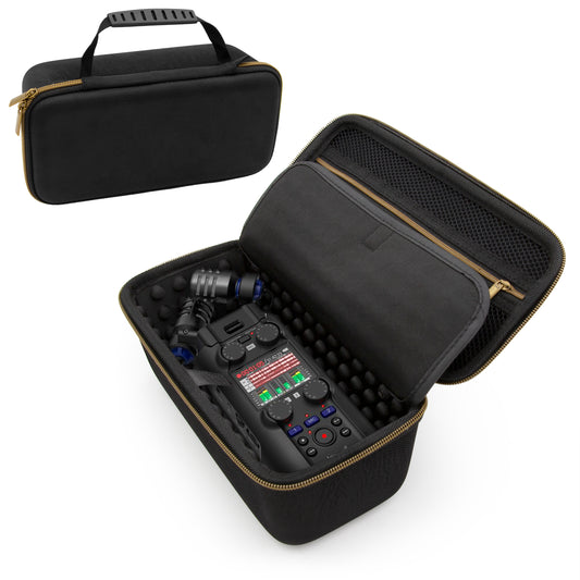 Hard Travel Case Compatible with Zoom H5studio Handy Recorder & Portable Voice Recorder Accessories - Includes Carry Case Only for Handheld Recorders