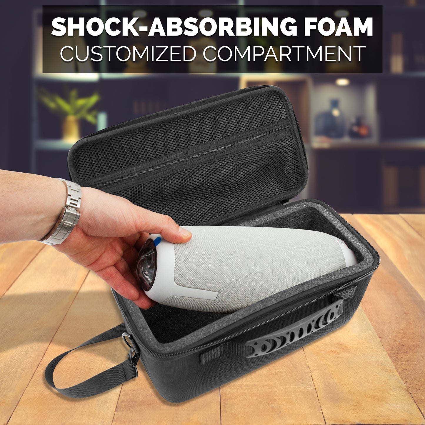 Travel Case Fits Meeting Owl 3, 2, Standard, Pro and Meeting Camera 360 Video Conference Accessories - Carrying Case Only for Owl 360 Camera