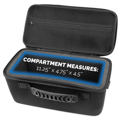 Carry Case Compatible with LG xboom Bounce by will.i.am Portable Bluetooth Speaker and Audio Accessories - Includes Carry Strap and Handle