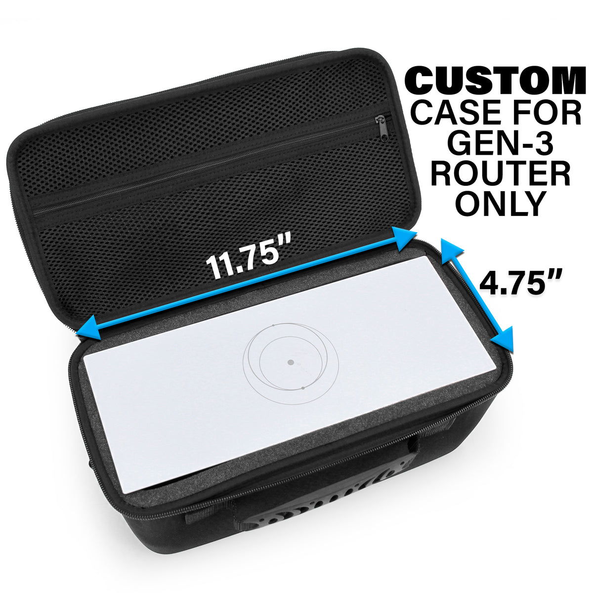 CASEMATIX Travel Case Compatible with Starlink Gen 3 Mesh Router and ...