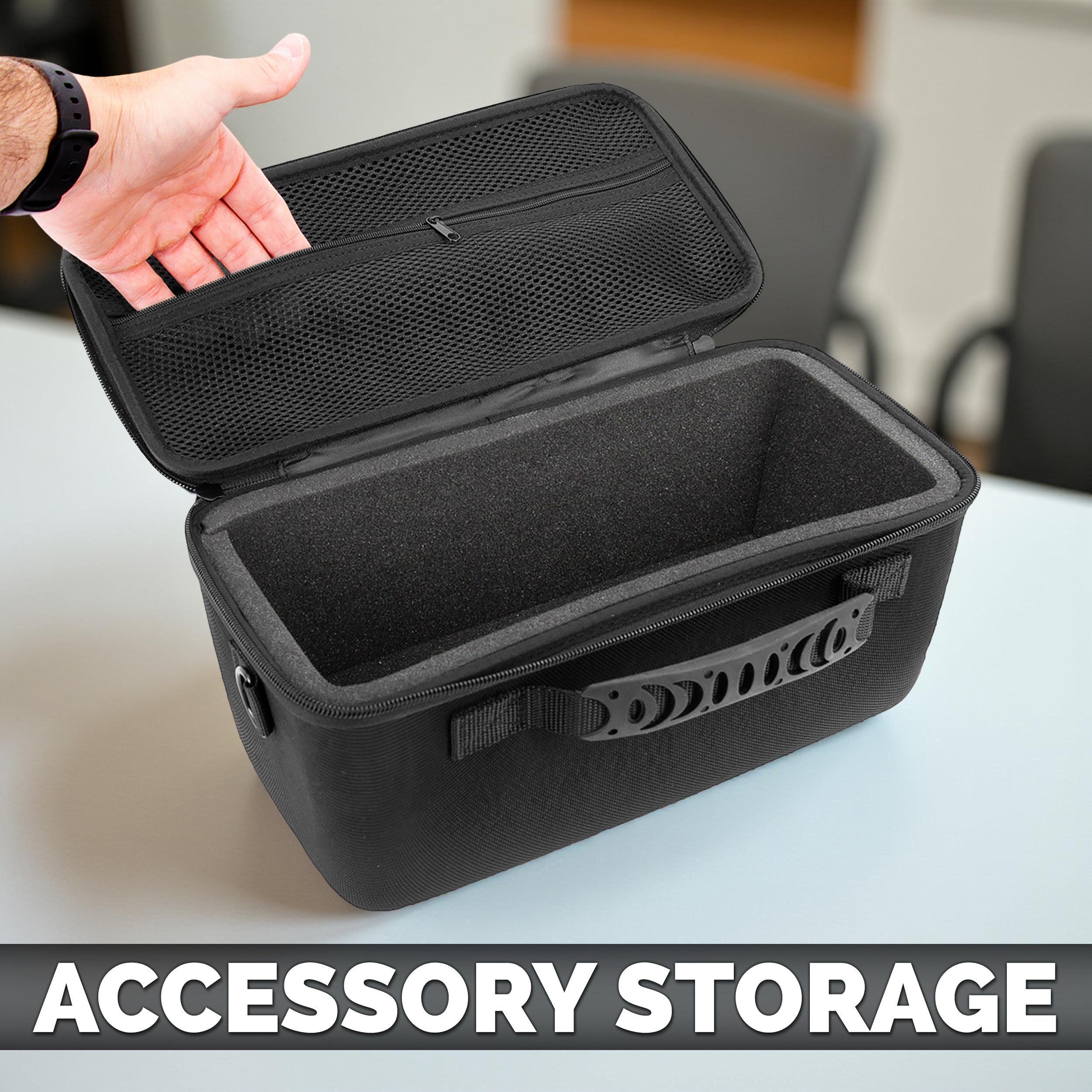 Game Storage Case Compatible with NES – Hard Shell Case Holds 15