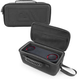 CASEMATIX Carry Case Compatible with LG xboom Bounce by will.i.am Portable Bluetooth Speaker and Audio Accessories - Includes Carry Strap and Handle