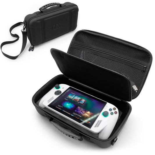 Carrying Case Compatible with ASUS ROG Xbox Ally X Gaming Handheld PC - Protective Carry Bag with Shoulder Strap for Touchscreen Gaming Console