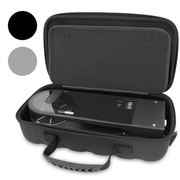 Audio-Technica Sound Burger Case - Protective Travel Case for AT-SB727 Portable Turntable - Black or Grey Options