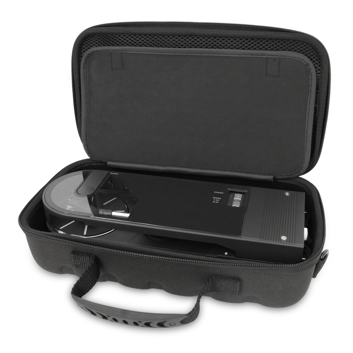 CASEMATIX Travel Case Compatible with Audiotechnica ATSB727 Portable