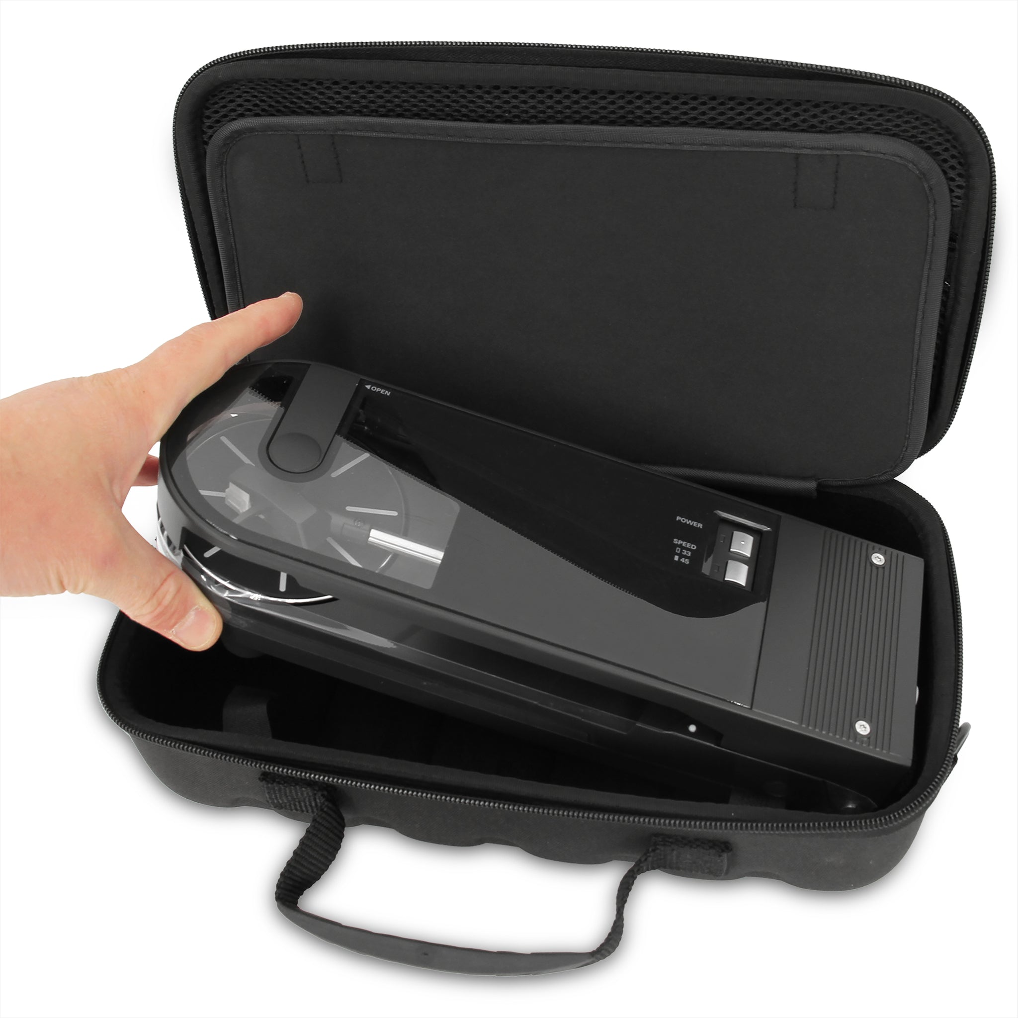 CASEMATIX Travel Case Compatible with Audio-technica AT-SB727